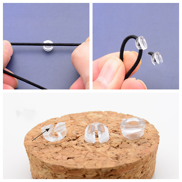 PandaHall Plastic Base Buckles, Hair Findings, for DIY Hair Tie Accessories, Clear, 8x5mm, Inner Diameter: 3mm Plastic Clear
PandaHall Plastic Base Buckles, Hair Findings, for DIY Hair Tie Accessories, Clear, 8x5mm, Inner Diameter: 3mm Plastic Clear