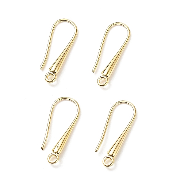 PandaHall Brass Earring Hooks Findings, Ear Wire, Cadmium Free & Nickel Free & Lead Free, Golden, 21x9x2.3~2.8mm, Hole: 1.5mm, Pin: 0.8mm...
PandaHall Brass Earring Hooks Findings, Ear Wire, Cadmium Free & Nickel Free & Lead Free, Golden, 21x9x2.3~2.8mm, Hole: 1.5mm, Pin: 0.8mm...