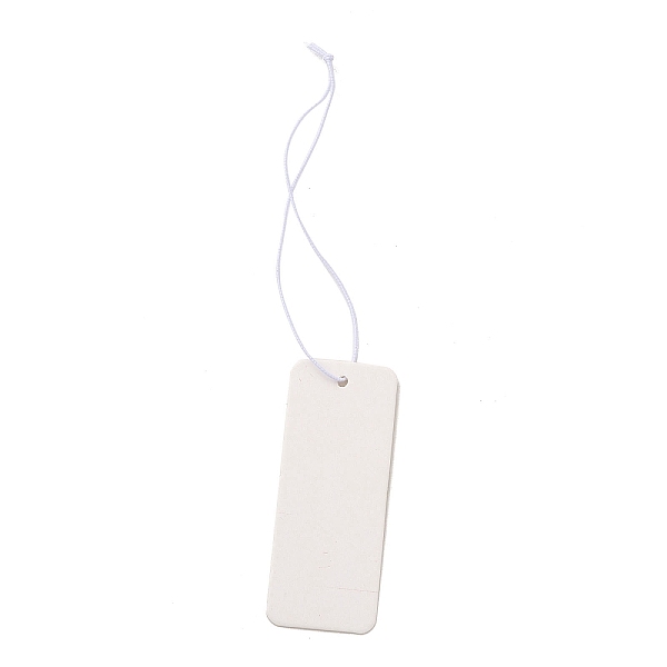 PandaHall Blank Paper Price Tags, with Cord, Rectangle, White, 10.5~11cm, Rectangle: 45x18x0.5mm Paper Rectangle White
PandaHall Blank Paper Price Tags, with Cord, Rectangle, White, 10.5~11cm, Rectangle: 45x18x0.5mm Paper Rectangle White