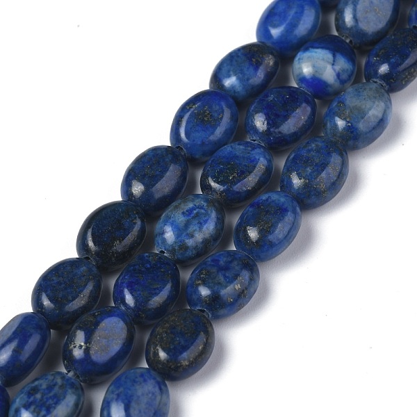 PandaHall Natural Lapis Lazuli Bead Strands, Dyed, Oval, 8x6x3.5~4mm, Hole: 1mm, about 45~52pcs/strand, 15.16~15.74 inch(38.5~40cm) Lapis...
PandaHall Natural Lapis Lazuli Bead Strands, Dyed, Oval, 8x6x3.5~4mm, Hole: 1mm, about 45~52pcs/strand, 15.16~15.74 inch(38.5~40cm) Lapis...