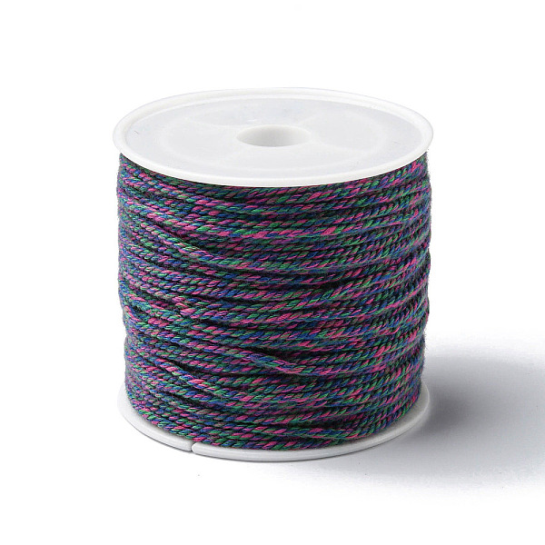 PandaHall Cotton Braid Thread, with Spool, Round, Dark Slate Blue, 1.2mm, about 21.87 Yards(20m)/Roll Cotton
PandaHall Cotton Braid Thread, with Spool, Round, Dark Slate Blue, 1.2mm, about 21.87 Yards(20m)/Roll Cotton
