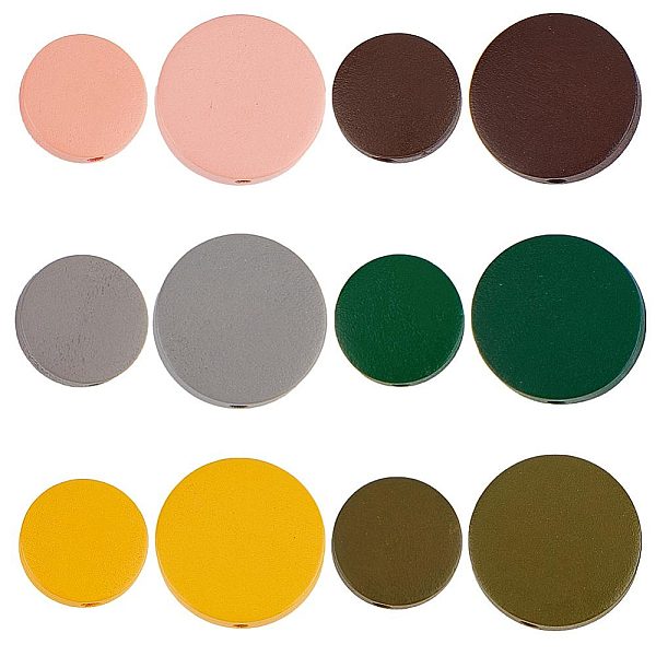 PandaHall Gorgecraft 144Pcs 12 Styles Spray Painted Natural Wood Beads, Flat Round, Mixed Color, 15~20x4~5mm, Hole: 1.8~2mm, 12pcs/style..., Multicolor
PandaHall Gorgecraft 144Pcs 12 Styles Spray Painted Natural Wood Beads, Flat Round, Mixed Color, 15~20x4~5mm, Hole: 1.8~2mm, 12pcs/style..., Multicolor