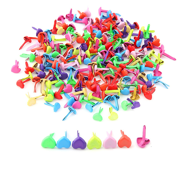 PandaHall Paint Spraying Iron Fasteners Brads, for Scrapbooking, Photo Album, Embellishment Wedding Supplies, Children Puppy Dolls..., Multicolor
PandaHall Paint Spraying Iron Fasteners Brads, for Scrapbooking, Photo Album, Embellishment Wedding Supplies, Children Puppy Dolls..., Multicolor
