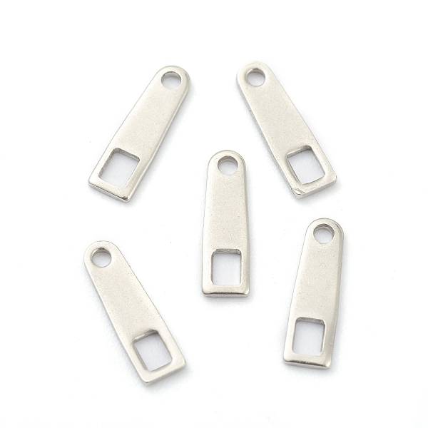 PandaHall 201 Stainless Steel Chain Tabs, Chain Extender Connectors, Stainless Steel Color, 10x3x0.5mm, Hole: 1.2mm and 1.7x2.4mm 201...
PandaHall 201 Stainless Steel Chain Tabs, Chain Extender Connectors, Stainless Steel Color, 10x3x0.5mm, Hole: 1.2mm and 1.7x2.4mm 201...