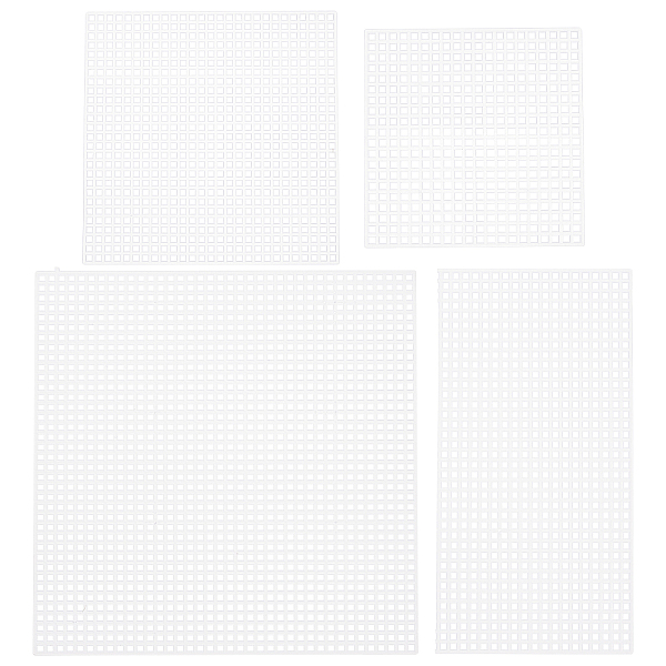 PandaHall 24pcs Mesh Plastic Canvas Sheets 4 Sizes Clear Square Rectangle Plastic Canvas Kit for Embroidery Acrylic Yarn Crafting Knitting..., White
PandaHall 24pcs Mesh Plastic Canvas Sheets 4 Sizes Clear Square Rectangle Plastic Canvas Kit for Embroidery Acrylic Yarn Crafting Knitting..., White