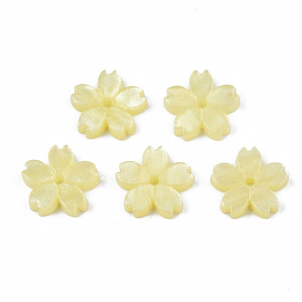 PandaHall Opaque Acrylic Beads, Sakura, Champagne Yellow, 10.5x11x2mm, Hole: 1.2mm Acrylic Flower
PandaHall Opaque Acrylic Beads, Sakura, Champagne Yellow, 10.5x11x2mm, Hole: 1.2mm Acrylic Flower