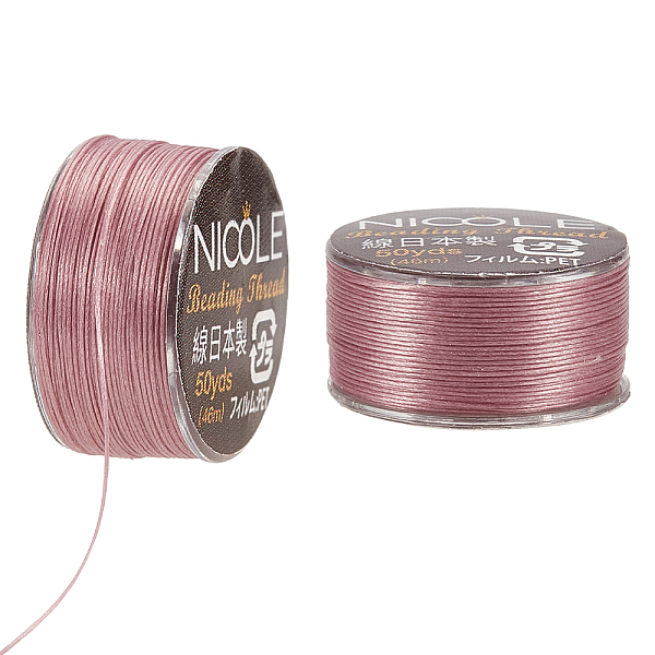 PandaHall Nylon Beading Thread, Seed Bead Thread, Nylon String for Jewelry Beading Bracelets Making, Lilac, 0.1mm, about 50.31 Yards..., Purple
PandaHall Nylon Beading Thread, Seed Bead Thread, Nylon String for Jewelry Beading Bracelets Making, Lilac, 0.1mm, about 50.31 Yards..., Purple