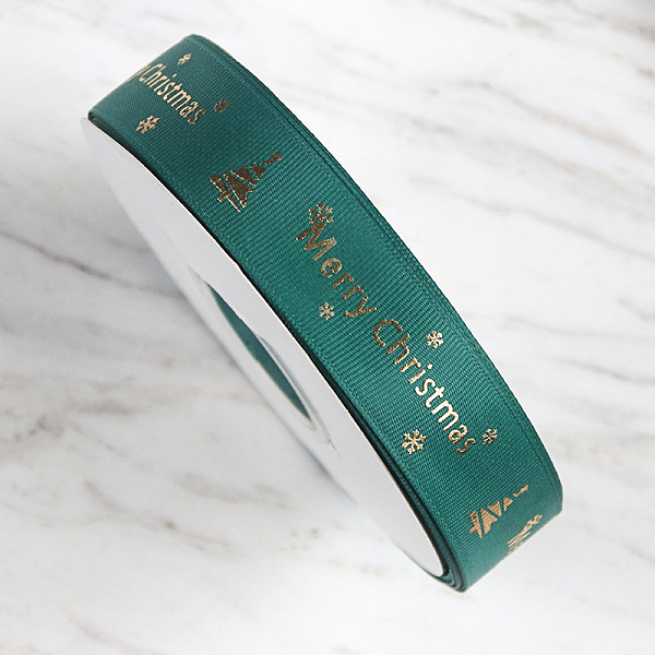 PandaHall 25 Yards Flat Christmas Tree Printed Polyester Grosgrain Ribbons, Hot Stamping Ribbons, Teal, 1 inch(25mm), about 25.00 Yards..., Cyan
PandaHall 25 Yards Flat Christmas Tree Printed Polyester Grosgrain Ribbons, Hot Stamping Ribbons, Teal, 1 inch(25mm), about 25.00 Yards..., Cyan