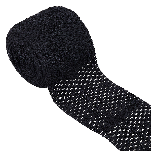 PandaHall GORGECRAFT 5.5 Yards 4.41 Inch Wide Elastic Band Black Stretch Polyester Fabric Ribbon Crochet Headband for Home DIY Sewing Crafts...
PandaHall GORGECRAFT 5.5 Yards 4.41 Inch Wide Elastic Band Black Stretch Polyester Fabric Ribbon Crochet Headband for Home DIY Sewing Crafts...