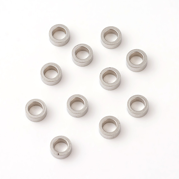 PandaHall 201 Stainless Steel Linking Rings, Ring, Stainless Steel Color, 5x2mm, Inner Diameter: 3mm 201 Stainless Steel Ring
PandaHall 201 Stainless Steel Linking Rings, Ring, Stainless Steel Color, 5x2mm, Inner Diameter: 3mm 201 Stainless Steel Ring