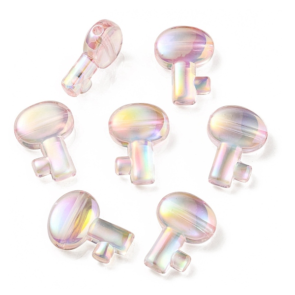 PandaHall UV Plating Rainbow Iridescent Transparent Acrylic Beads, Key, Pink, 26.5x19x7.5mm, Hole: 2.7mm Acrylic Key Pink
PandaHall UV Plating Rainbow Iridescent Transparent Acrylic Beads, Key, Pink, 26.5x19x7.5mm, Hole: 2.7mm Acrylic Key Pink