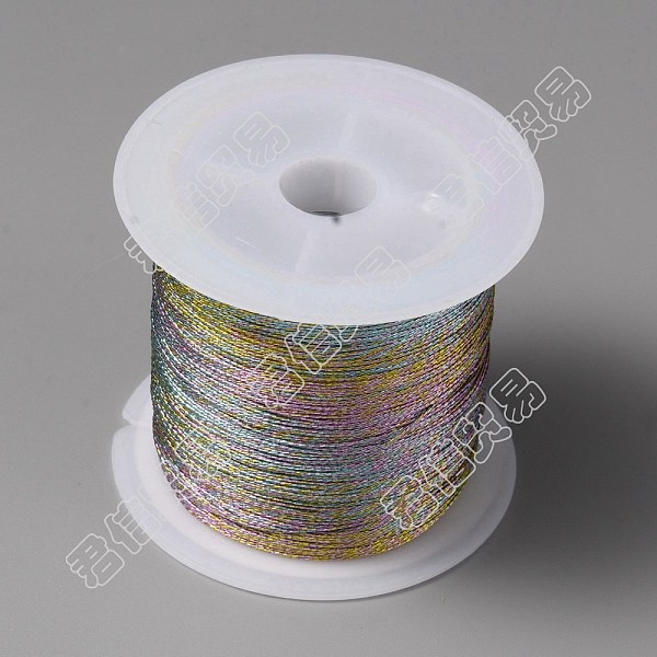 PandaHall 15-Ply Macaron Color Metallic Cord, for Jewelry Making, Round, Colorful, 1mm, about 21.87 Yards(20m)/Roll Metallic Cord
PandaHall 15-Ply Macaron Color Metallic Cord, for Jewelry Making, Round, Colorful, 1mm, about 21.87 Yards(20m)/Roll Metallic Cord