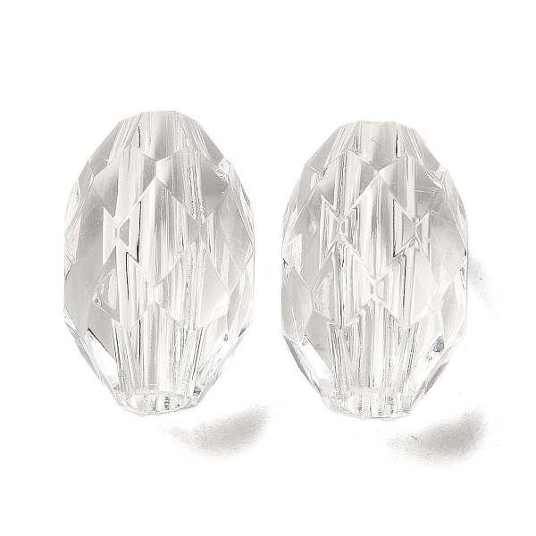 PandaHall Transparent Acrylic European Beads, Large Hole Beads, Faceted Oval, Clear, 23x15.5mm, Hole: 4.5mm, about 175pcs/500g Acrylic Oval...
PandaHall Transparent Acrylic European Beads, Large Hole Beads, Faceted Oval, Clear, 23x15.5mm, Hole: 4.5mm, about 175pcs/500g Acrylic Oval...