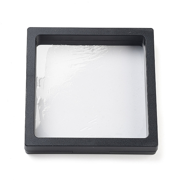 PandaHall Square Plastic Frame Stands, with Transparent Membrane, 3D Floating Frame Display Holder, Coin Display Box, Black, 10.9x10.9x2cm...
PandaHall Square Plastic Frame Stands, with Transparent Membrane, 3D Floating Frame Display Holder, Coin Display Box, Black, 10.9x10.9x2cm...