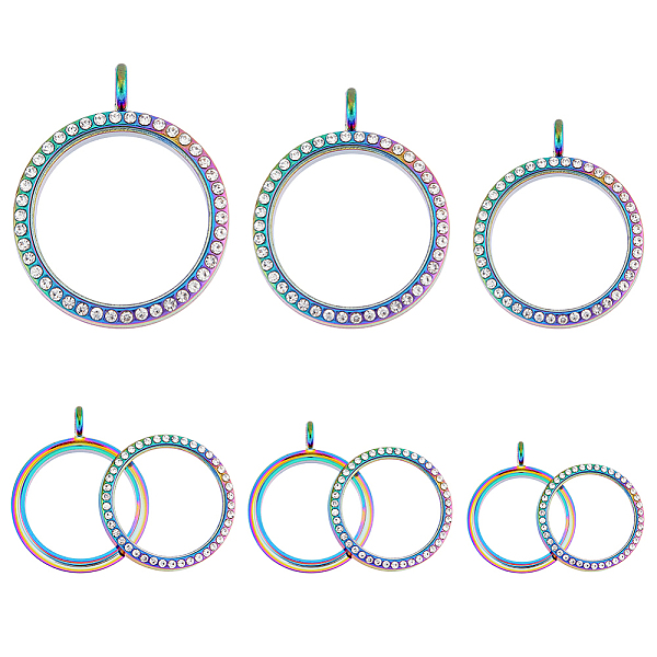 PandaHall SUPERFINDINGS 3Pcs 3 Styles Alloy Crystal Rhinestone Locket Pendants, Double sides with Glass, DIY Accessories for Jewelry Pendant..., Clear
PandaHall SUPERFINDINGS 3Pcs 3 Styles Alloy Crystal Rhinestone Locket Pendants, Double sides with Glass, DIY Accessories for Jewelry Pendant..., Clear