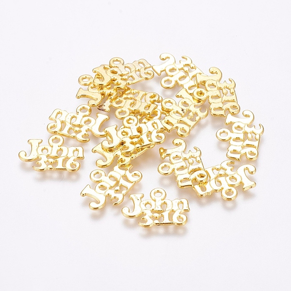 PandaHall Tibetan Style Alloy Pendants, Christian Charms, John 3:16, Lead Free and Nickel Free and Cadmium Free, Golden, 18.5x13x1mm, Hole...
PandaHall Tibetan Style Alloy Pendants, Christian Charms, John 3:16, Lead Free and Nickel Free and Cadmium Free, Golden, 18.5x13x1mm, Hole...