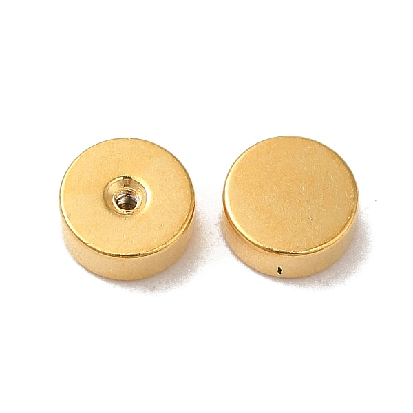 PandaHall 304 Stainless Steel Ear Nuts, Safety Screw Flat Round Earring Backs, Real 18K Gold Plated, 5x2mm, Hole: 0.8mm 304 Stainless Steel...
PandaHall 304 Stainless Steel Ear Nuts, Safety Screw Flat Round Earring Backs, Real 18K Gold Plated, 5x2mm, Hole: 0.8mm 304 Stainless Steel...