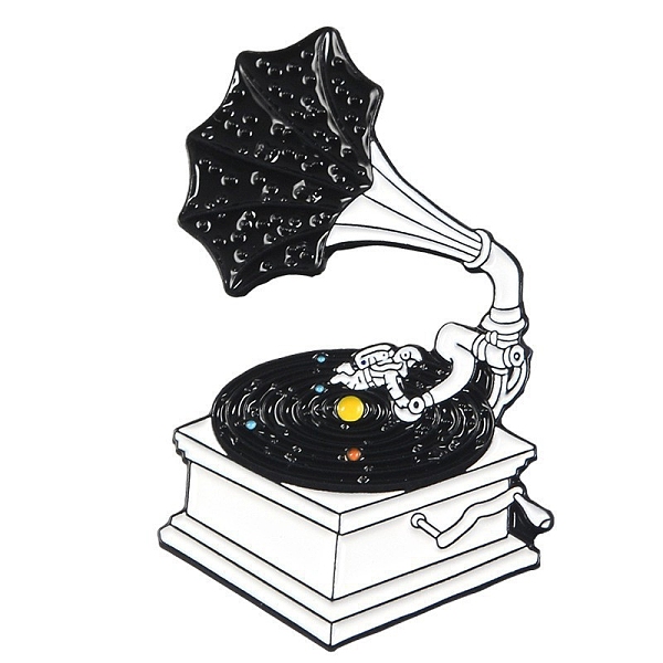 PandaHall Music Theme Enamel Pins, Alloy Brooch, Vinyl Record Player, Packaging: 60x40mm Alloy+Enamel Musical Instruments
PandaHall Music Theme Enamel Pins, Alloy Brooch, Vinyl Record Player, Packaging: 60x40mm Alloy+Enamel Musical Instruments