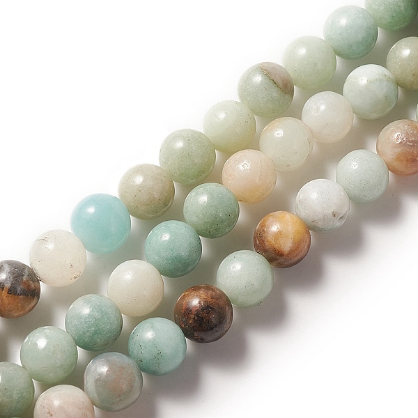 PandaHall Natural Flower Amazonite Beads Strands, Round, 8mm, Hole: 1mm, about 45~48pcs/strand, 15.70''(39.88cm) Flower Amazonite Round
PandaHall Natural Flower Amazonite Beads Strands, Round, 8mm, Hole: 1mm, about 45~48pcs/strand, 15.70''(39.88cm) Flower Amazonite Round