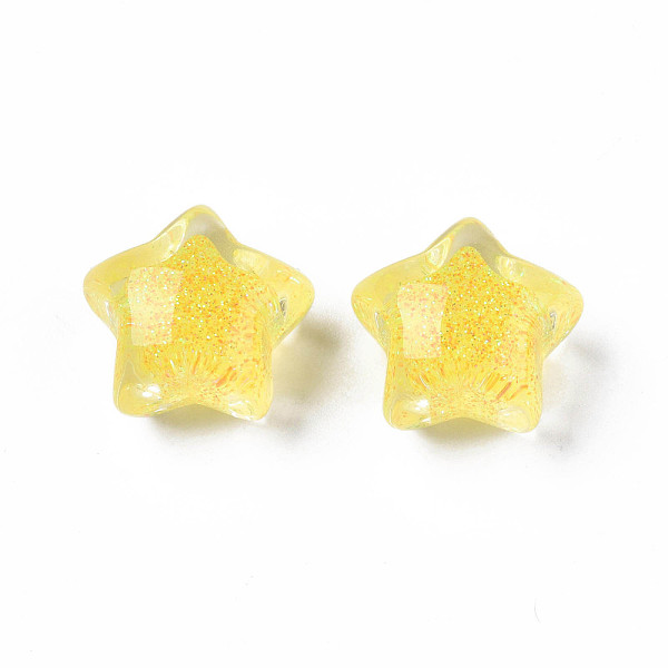 PandaHall Translucent Acrylic Cabochons, with Glitter Powder, Star, Gold, 15.5x16.5x11mm Acrylic Star Gold
PandaHall Translucent Acrylic Cabochons, with Glitter Powder, Star, Gold, 15.5x16.5x11mm Acrylic Star Gold