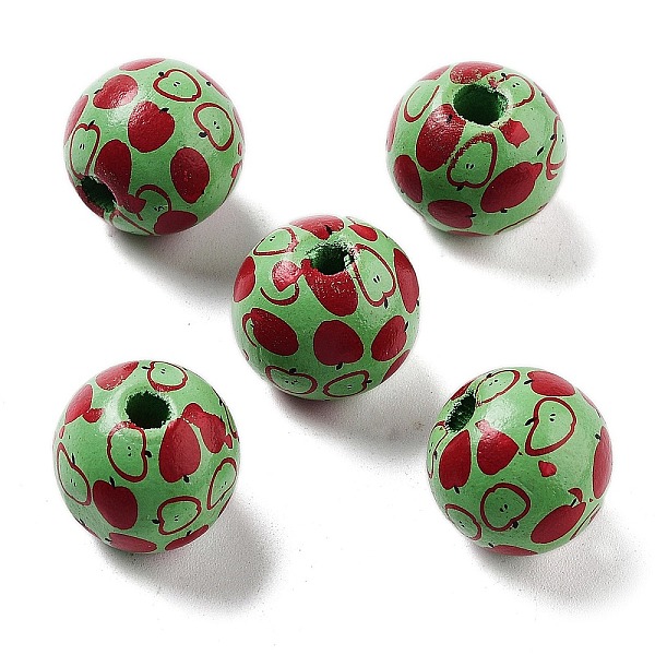 PandaHall Fruit Theme Wood European Beads, Large Hole Beads, Apple, 15.5~16x14.5mm, Hole: 4mm Wood Apple
PandaHall Fruit Theme Wood European Beads, Large Hole Beads, Apple, 15.5~16x14.5mm, Hole: 4mm Wood Apple