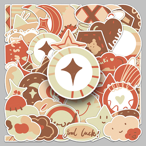 PandaHall 50Pcs PVC Self-Adhesive Stickers, Waterproof Decals, for DIY Albums Diary, Laptop Decoration Cartoon Scrapbooking, Mixed Color..., Multicolor
PandaHall 50Pcs PVC Self-Adhesive Stickers, Waterproof Decals, for DIY Albums Diary, Laptop Decoration Cartoon Scrapbooking, Mixed Color..., Multicolor