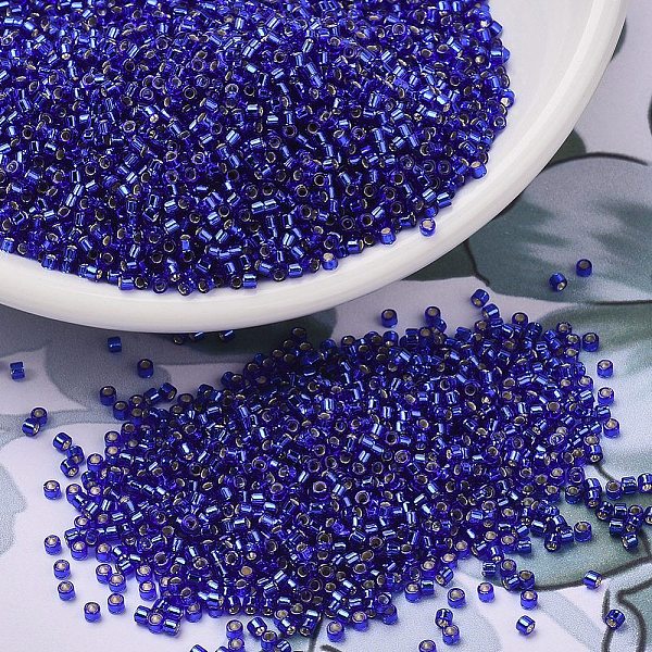 PandaHall MIYUKI Delica Beads, Cylinder, Japanese Seed Beads, 11/0, (DB0047) Silver-Lined Cobalt, 1.3x1.6mm, Hole: 0.8mm, about 2000pcs/10g..., Blue
PandaHall MIYUKI Delica Beads, Cylinder, Japanese Seed Beads, 11/0, (DB0047) Silver-Lined Cobalt, 1.3x1.6mm, Hole: 0.8mm, about 2000pcs/10g..., Blue