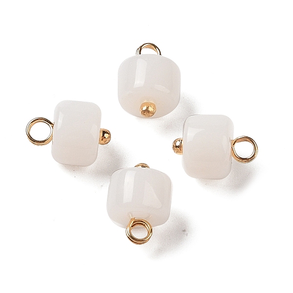 PandaHall Acrylic Pendants, with Brass Loops, Column, Floral White, 12.5x8.5mm, Hole: 2.5mm Brass+Acrylic Column
PandaHall Acrylic Pendants, with Brass Loops, Column, Floral White, 12.5x8.5mm, Hole: 2.5mm Brass+Acrylic Column