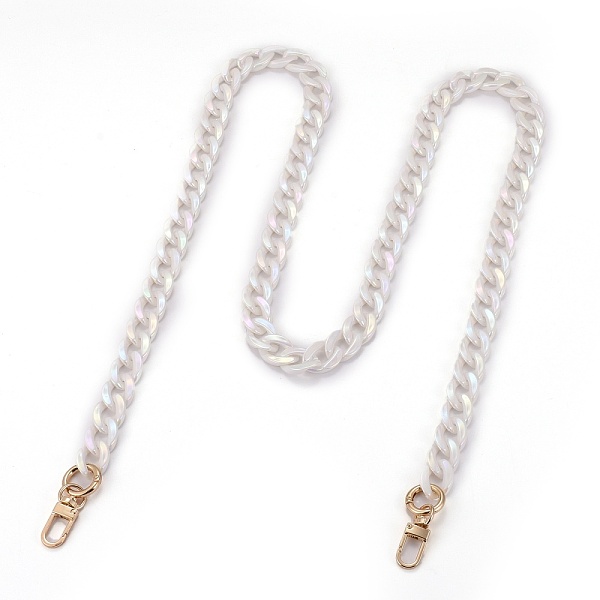 PandaHall Opaque Acrylic Twist Chains Bag Handles, with Alloy Spring Gate Ring & Swivel Clasps, for Bag Straps Replacement Accessories..., White
PandaHall Opaque Acrylic Twist Chains Bag Handles, with Alloy Spring Gate Ring & Swivel Clasps, for Bag Straps Replacement Accessories..., White