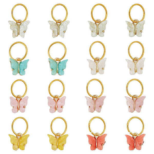 PandaHall 16 Pcs 8 Colors Butterfly Shoe Charm, Butterfly Pendant Colorful Butterfly Shape Charms with Iron Jump Rings for Jewelry Making..., Multicolor
PandaHall 16 Pcs 8 Colors Butterfly Shoe Charm, Butterfly Pendant Colorful Butterfly Shape Charms with Iron Jump Rings for Jewelry Making..., Multicolor