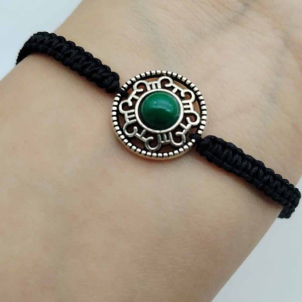 PandaHall Alloy & Gemstone Round Bead Braided Bead Bracelets, Adjustable Cord Bracelets for Women Men
PandaHall Alloy & Gemstone Round Bead Braided Bead Bracelets, Adjustable Cord Bracelets for Women Men