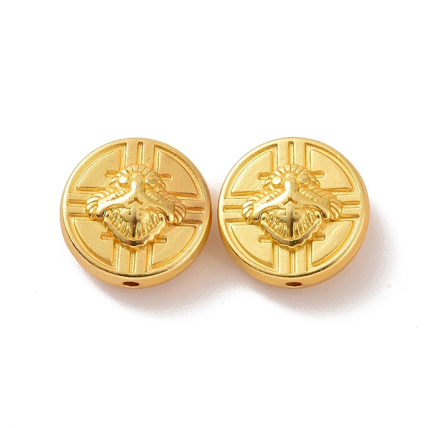 PandaHall Alloy Beads, Flat Round with Insect, Matte Gold Color, 13x6.5mm, Hole: 1.2mm Alloy Flat Round
PandaHall Alloy Beads, Flat Round with Insect, Matte Gold Color, 13x6.5mm, Hole: 1.2mm Alloy Flat Round