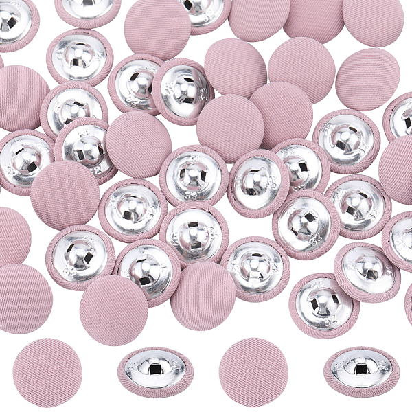 PandaHall Gorgecraft 50Pcs 1-Hole Cloth Buttons, with Aluminium Findings, Flat Round Button, Pink, 19x9mm, Hole: 2x2.5mm Aluminum Flat Round...
PandaHall Gorgecraft 50Pcs 1-Hole Cloth Buttons, with Aluminium Findings, Flat Round Button, Pink, 19x9mm, Hole: 2x2.5mm Aluminum Flat Round...