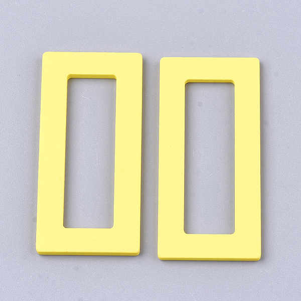 PandaHall Spray Painted Acrylic Linking Ring, Rubberized Style, Rectangle, Yellow, 51x23.5x2.5mm Acrylic Rectangle Yellow
PandaHall Spray Painted Acrylic Linking Ring, Rubberized Style, Rectangle, Yellow, 51x23.5x2.5mm Acrylic Rectangle Yellow
