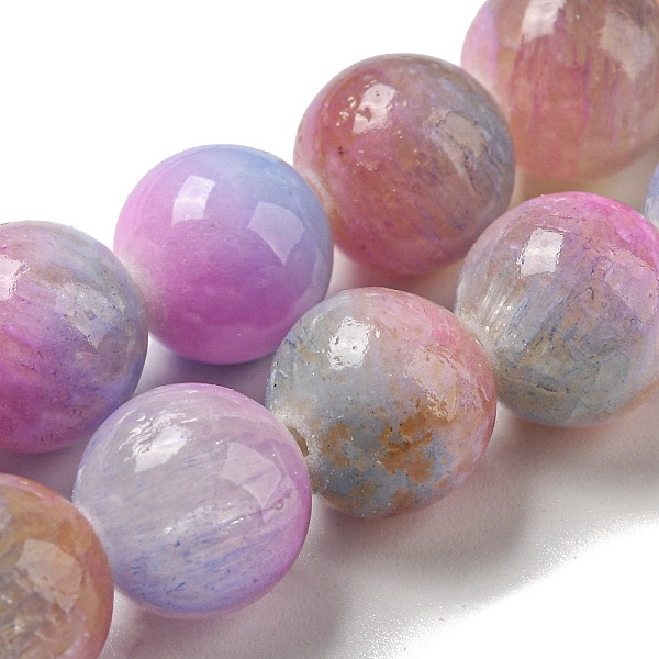 PandaHall Dyed Natural White Jade Beads Strands, Round, Plum, 9.5~10mm, Hole: 1.2mm, about 40pcs/strand, 15.94 inch(40.5cm) White Jade Round..., Purple
PandaHall Dyed Natural White Jade Beads Strands, Round, Plum, 9.5~10mm, Hole: 1.2mm, about 40pcs/strand, 15.94 inch(40.5cm) White Jade Round..., Purple