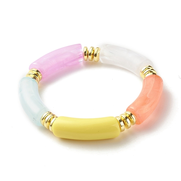 PandaHall Acrylic Tube Beaded Stretch Bracelets, with Electroplate Non-magnetic Synthetic Hematite Bead, Colorful, Inner Diameter: 2-1/4...
PandaHall Acrylic Tube Beaded Stretch Bracelets, with Electroplate Non-magnetic Synthetic Hematite Bead, Colorful, Inner Diameter: 2-1/4...
