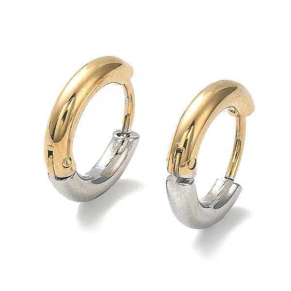 PandaHall Ion Plating(IP) Two Tone 304 Stainless Steel Huggie Hoop Earrings, with 316 Surgical Stainless Steel Pins for Women, Golden &...
PandaHall Ion Plating(IP) Two Tone 304 Stainless Steel Huggie Hoop Earrings, with 316 Surgical Stainless Steel Pins for Women, Golden &...