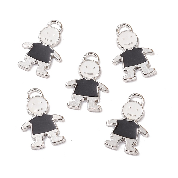 PandaHall (Defective Closeout Sale: Face Yellowing), Alloy Enamel Pendants, Human, Platinum, 26x17.5x1.5mm, Hole: 2x4.5mm Alloy+Enamel Human..., Black
PandaHall (Defective Closeout Sale: Face Yellowing), Alloy Enamel Pendants, Human, Platinum, 26x17.5x1.5mm, Hole: 2x4.5mm Alloy+Enamel Human..., Black