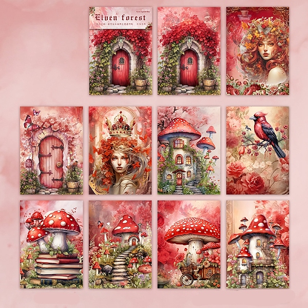 PandaHall Elf Scrapbook Paper Pads, for DIY Album Scrapbook, Background Paper, Diary Decoration, Red, 140x100mm, 10 styles, 3pcs/style...
PandaHall Elf Scrapbook Paper Pads, for DIY Album Scrapbook, Background Paper, Diary Decoration, Red, 140x100mm, 10 styles, 3pcs/style...