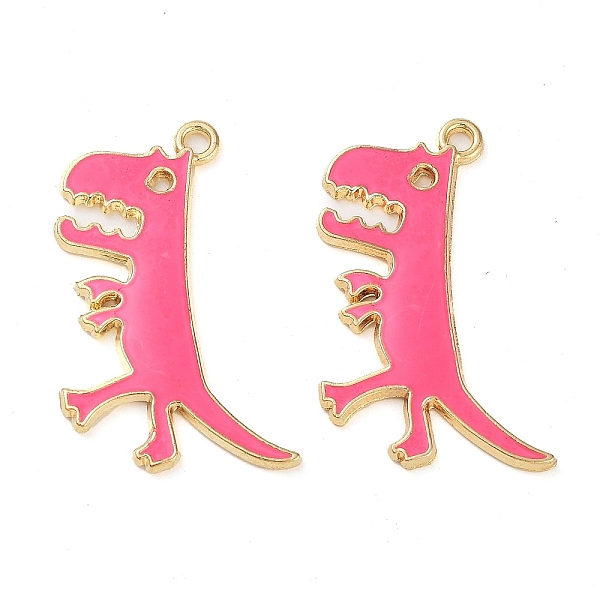 PandaHall Rack Plating Alloy Enamel Pendants, Golden, Dinosaur Charm, Deep Pink, 29.5x22x2mm, Hole: 2mm Alloy+Enamel Dinosaur
PandaHall Rack Plating Alloy Enamel Pendants, Golden, Dinosaur Charm, Deep Pink, 29.5x22x2mm, Hole: 2mm Alloy+Enamel Dinosaur