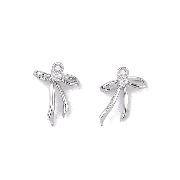 PandaHall Brass Micro Pave Clear Cubic Zirconia Pendants, Bowknot Charms, Real Platinum Plated, 11.5x8.5x2.5mm, Hole: 0.8mm Brass+Cubic...
PandaHall Brass Micro Pave Clear Cubic Zirconia Pendants, Bowknot Charms, Real Platinum Plated, 11.5x8.5x2.5mm, Hole: 0.8mm Brass+Cubic...