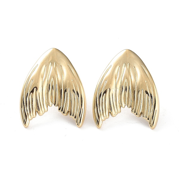 PandaHall 304 Stainless Steel Stud Earrings, Fishtail, Real 14K Gold Plated, 21x17mm 304 Stainless Steel Fish
PandaHall 304 Stainless Steel Stud Earrings, Fishtail, Real 14K Gold Plated, 21x17mm 304 Stainless Steel Fish