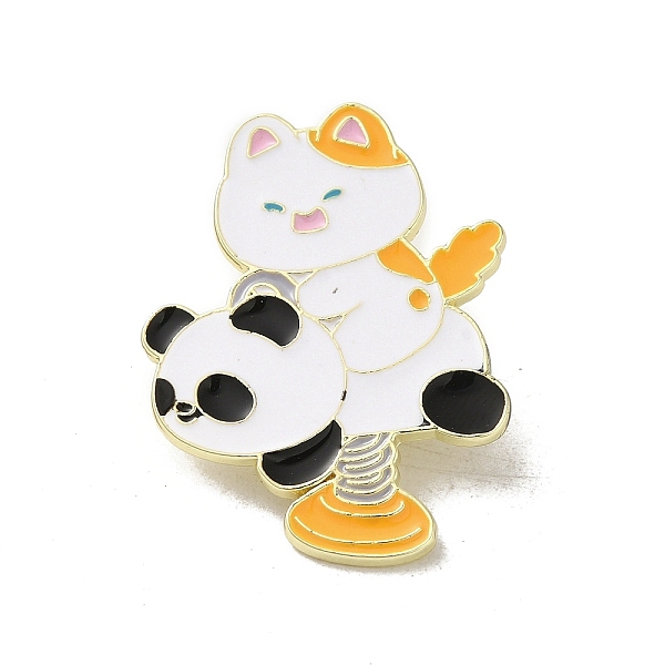 PandaHall Panda Golden Alloy Brooches, Enamel Pins, for Backpack Clothes, Cat, White, 34.5x23mm Alloy+Enamel Cat Shape White
PandaHall Panda Golden Alloy Brooches, Enamel Pins, for Backpack Clothes, Cat, White, 34.5x23mm Alloy+Enamel Cat Shape White