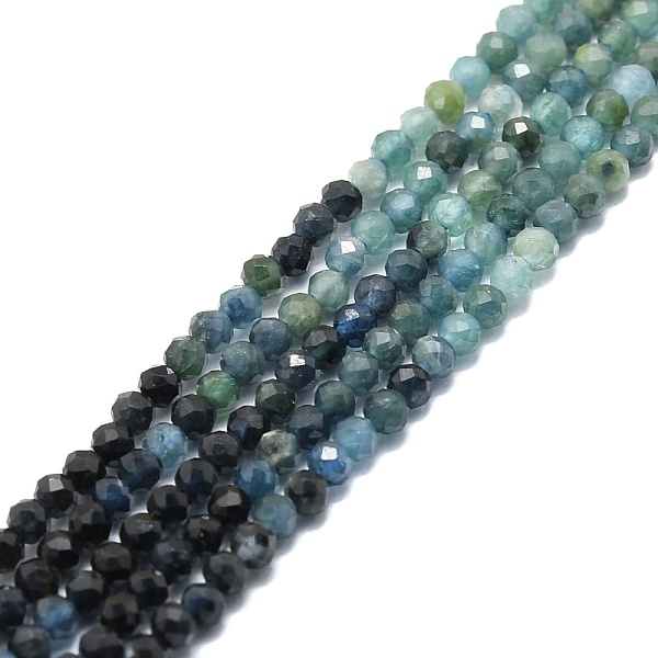 PandaHall Natural Gradient Blue Tourmaline Beads Strands, Faceted, Round, 2mm, Hole: 0.5mm, about 215pcs/strand, 15.16''~15.55''...
PandaHall Natural Gradient Blue Tourmaline Beads Strands, Faceted, Round, 2mm, Hole: 0.5mm, about 215pcs/strand, 15.16''~15.55''...
