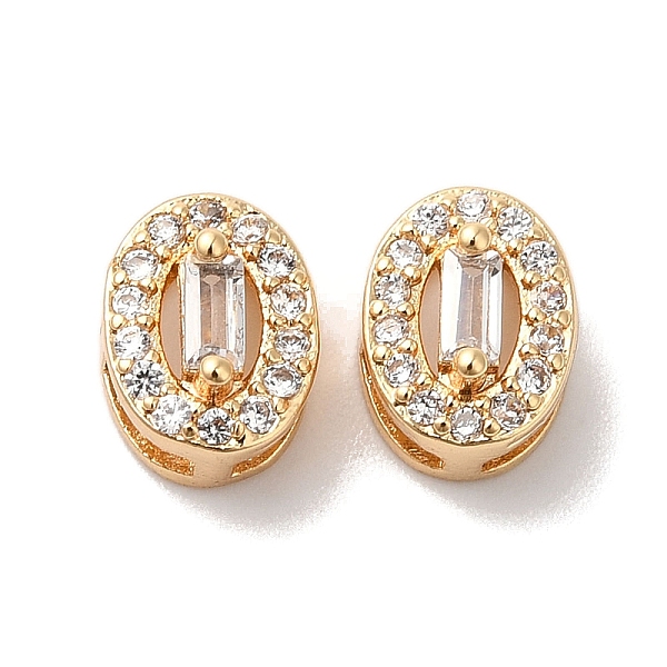 PandaHall Brass Micro Pave Clear Cubic Zirconia Beads, Oval, Real 18K Gold Plated, 7x6x4mm, Hole: 1mm Brass+Cubic Zirconia Oval Clear
PandaHall Brass Micro Pave Clear Cubic Zirconia Beads, Oval, Real 18K Gold Plated, 7x6x4mm, Hole: 1mm Brass+Cubic Zirconia Oval Clear