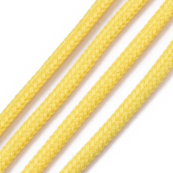 PandaHall Luminous Polyester Braided Cords, Gold, 3mm, about 100yard/bundle(91.44m/bundle) Polyester Gold
PandaHall Luminous Polyester Braided Cords, Gold, 3mm, about 100yard/bundle(91.44m/bundle) Polyester Gold