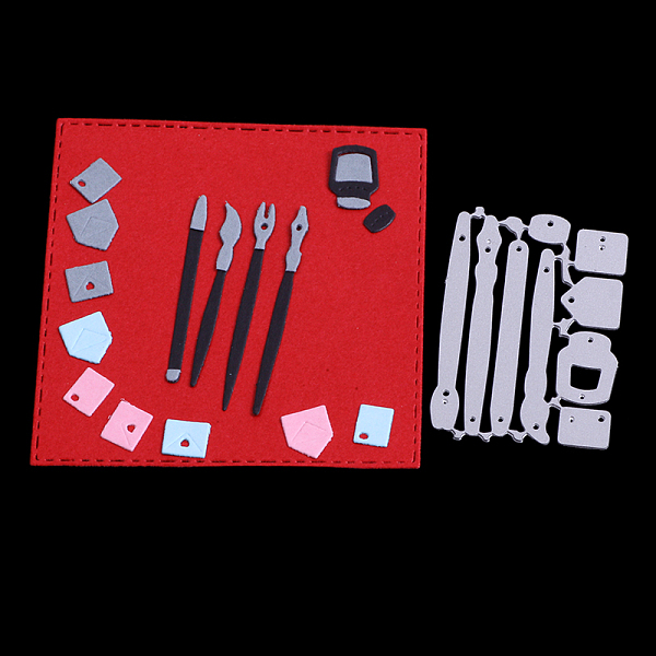 PandaHall Tool Frame Carbon Steel Cutting Dies Stencils, for DIY Scrapbooking/Photo Album, Decorative Embossing DIY Paper Card, Matte...
PandaHall Tool Frame Carbon Steel Cutting Dies Stencils, for DIY Scrapbooking/Photo Album, Decorative Embossing DIY Paper Card, Matte...