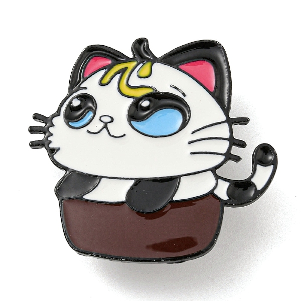 PandaHall Cute Animal Cartoon Enamel Pin, Electrophoresis Black Alloy Brooch for Women, Cat, Black, 31x33.5x1.5mm Alloy+Enamel Cat Shape...
PandaHall Cute Animal Cartoon Enamel Pin, Electrophoresis Black Alloy Brooch for Women, Cat, Black, 31x33.5x1.5mm Alloy+Enamel Cat Shape...