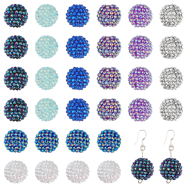 PandaHall CHGCRAFT 32Pcs 8 Colors Resin Rhinestone Beads, with Acrylic Round Beads Inside, for Bubblegum Jewelry, Mixed Color, 20mm, Hole..., Multicolor
PandaHall CHGCRAFT 32Pcs 8 Colors Resin Rhinestone Beads, with Acrylic Round Beads Inside, for Bubblegum Jewelry, Mixed Color, 20mm, Hole..., Multicolor