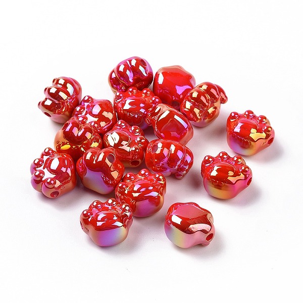 PandaHall UV Plating Rainbow Iridescent Acrylic Beads, Cat's Paw Print, Mixed Color, 16.5x18.5x12.8mm, Hole: 3mm Acrylic Cat Shape..., Multicolor
PandaHall UV Plating Rainbow Iridescent Acrylic Beads, Cat's Paw Print, Mixed Color, 16.5x18.5x12.8mm, Hole: 3mm Acrylic Cat Shape..., Multicolor
